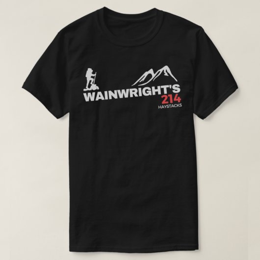 Wainwrights 214 Haystacks T-shirt (Design voorkant)