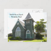 Wai'oli Hui ia Church Briefkaart (Voorkant / Achterkant)