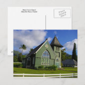 Waioli Huiia Church - Kauai Briefkaart (Voorkant / Achterkant)