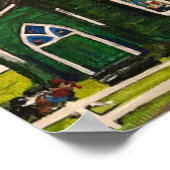 Waioli Huiia Church, Kauai Painting Poster (Hoek)