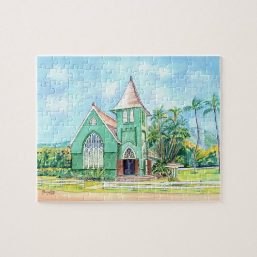 Wai'oli Hui'ia Hanalei Church Legpuzzel (Horizontaal)