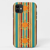 Waipahu Pipeline Striped Hawaiin Surfboard Case-Mate iPhone Case (Achterkant)
