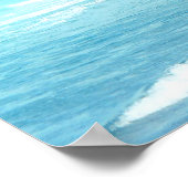 Waipio Valley Big Island Hawaii kite board poster (Hoek)