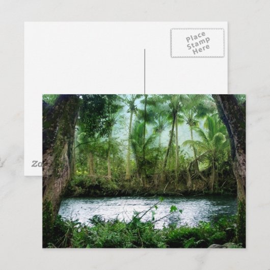 Waipio Valley Briefkaart (Voorkant / Achterkant)