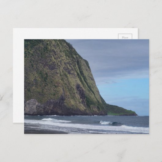 Waipio Valley Cliffs Briefkaart (Voorkant / Achterkant)