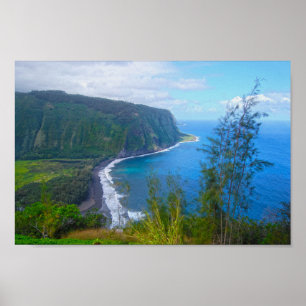 Waipio Valley Lookout, Hawaii, Print
