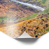 Waipoo Herfsten, Waimea Canyon, Kauai, Hawaï Foto Afdruk (Hoek)