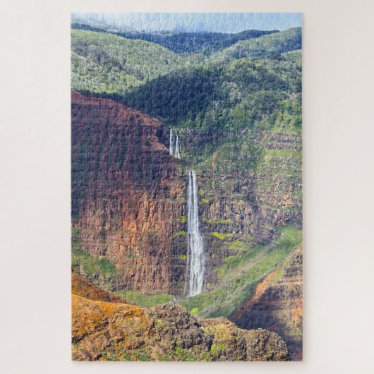 Waipoo Herfsten, Waimea Canyon, Kauai, Hawaï Legpuzzel (Verticaal)