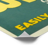  Wairakei Nieuw-Zeeland Reis Poster (Hoek)