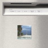 Waisaladup (Groen) Eiland, Kuna Yala, Panama Magneet (Insitu (Vaatwasser))