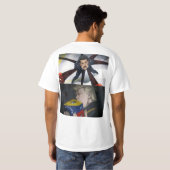 “Wait… Dr Disrespect Arrested? Funny Meme” T-Shirt (Achterkant volledig)