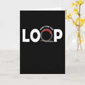 Wait For The Loop Rollercoaster Kaart (Gele Bloem)