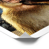 Wait I'm Goated Y2k Funny Thinking Monkey Meme Bra Poster (Hoek)