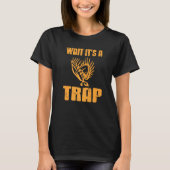 Wait It's A Trap Cool Venus Flytrap Retro Present T-shirt (Voorkant)