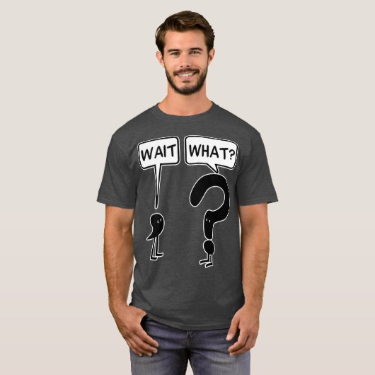 Wait vintage t-shirt (Voorkant volledig)