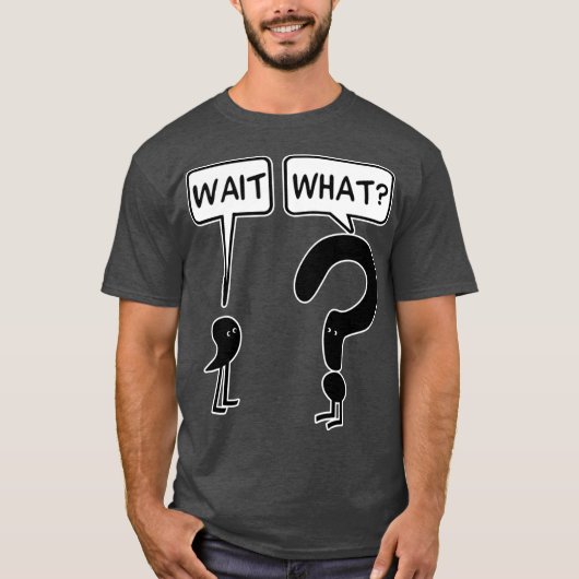 Wait vintage t-shirt (Voorkant)