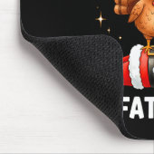 Wait Your Turn Fat Boy Funny Thanksgiving Turkey A Muismat (Hoek)