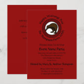 Waitangi Day kan tekst Nieuw-Zeeland bewerken Kaart (Voorkant / Achterkant)