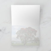 Waitangi, kerstboom, Nieuw-Zeelandse bloem Feestdagen Kaart (Binnen)