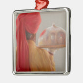 Waiter Rambagh Palace 2010 Metalen Ornament (Links)