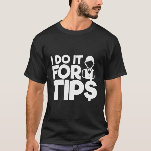 Waiter T-shirt (Voorkant)