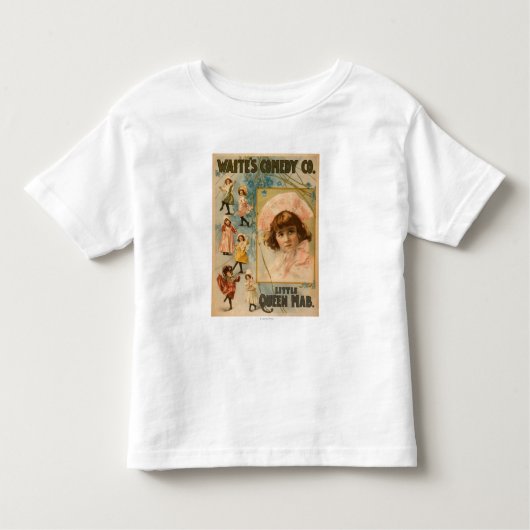 Waite's Comedy Co. Little Queen Mab Play Kinder Shirts (Voorkant)