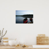 Waiting Canoes Poster (Keuken)