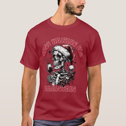 Waiting for Christmas T-shirt (Voorkant)