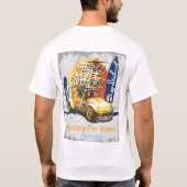 waiting for waves t-shirt (Achterkant)