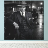 Waiting..., jaren '20 door Natasha Us Canvas Afdruk (Insitu (Houten vloer))