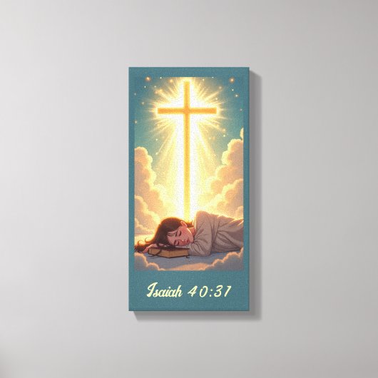 Waiting on the Lord  Canvas Afdruk (Voorkant)