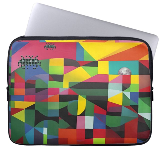 Waiting Out the End Times, Again Laptop Sleeve (Voorkant)