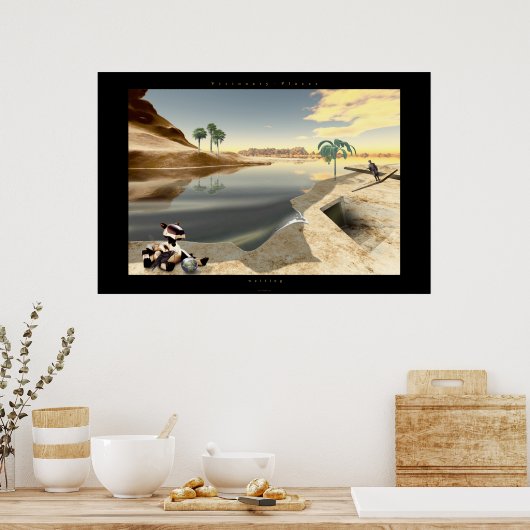 waiting poster (Keuken)