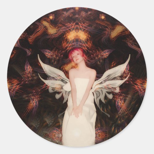 WaitingWings Sticker (Voorkant)