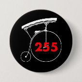 Waitress 255 ronde button 7,6 cm (Voorkant)