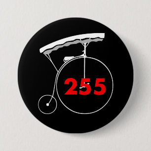 Waitress 255 ronde button 7,6 cm