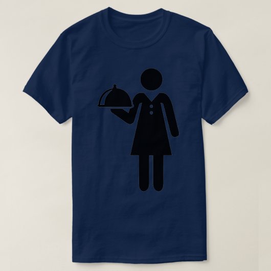 Waitress 8 t-shirt (Design voorkant)