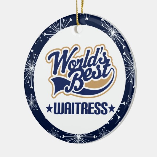Waitress Gift Ornament (Links)