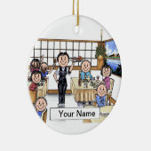 Waitress Keramisch Ornament (Rechts)