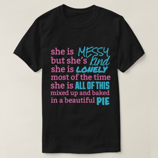 waitress the musical    t-shirt (Design voorkant)