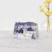 Waits River Vermont Note Kaart (Gele Bloem)