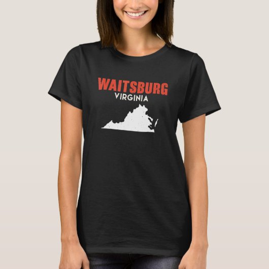 Waitsburg Washington USA State America Travel Wash T-shirt (Voorkant)