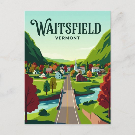 Waitsfield VS Briefkaart (Voorkant)