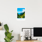 Waitukubuli Trail Dominica Reisprint Poster (Thuiskantoor)