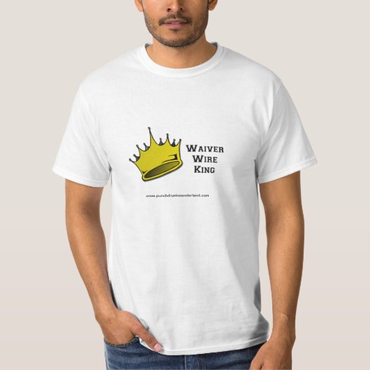 Waiver Wire King T-shirt (Voorkant)