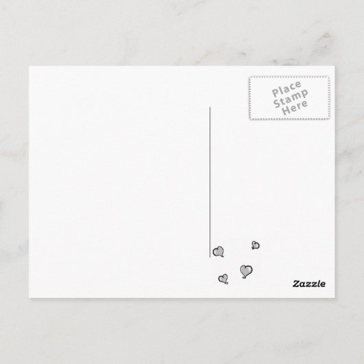 Wakaba en Arai Briefkaart (Achterkant)