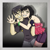 Wakaba en Arai Poster (Voorkant)