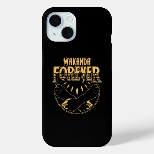 Wakanda iphone 15 hoesje (Achterkant)