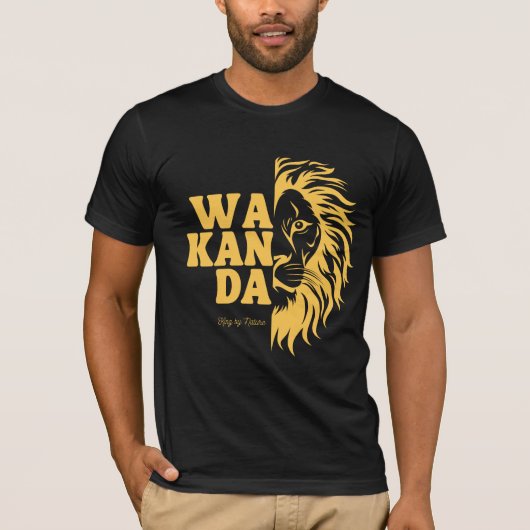 WAKANDA: King By Nature | Bella T-Shirt (Voorkant)