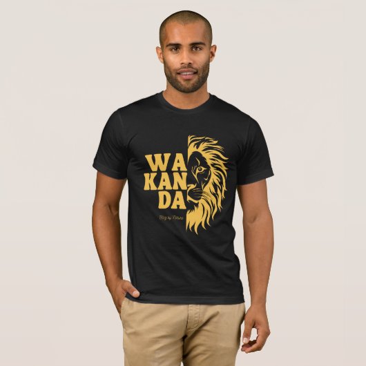 WAKANDA: King By Nature | Bella T-Shirt (Voorkant volledig)
